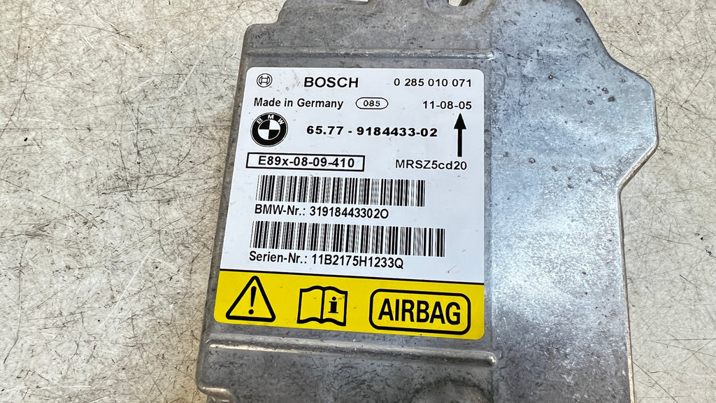 BMW E82 Airbag Module 9184433 *NEEDS TO BE RESET* Proper Parts Co