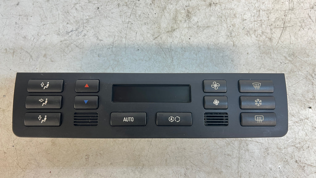 BMW E46 CLIMATE CONTROL PANEL 4126707 Proper Parts Co