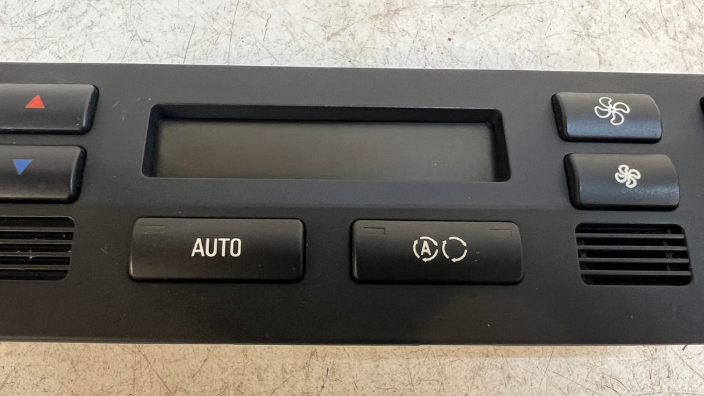 BMW E46 CLIMATE CONTROL PANEL 4126707 Proper Parts Co
