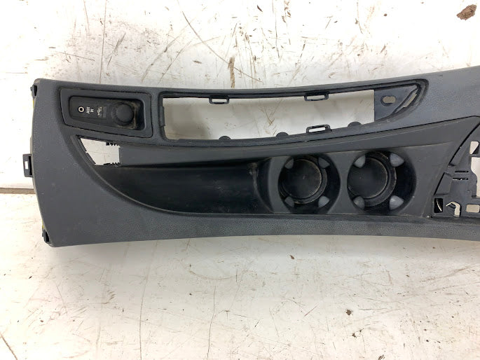 BMW E82 E88 135i 128i Black Center Console 7122228 Proper Parts Co bmw-e82-e88-135i-128i-black-center-console-7122228-proper-parts-co