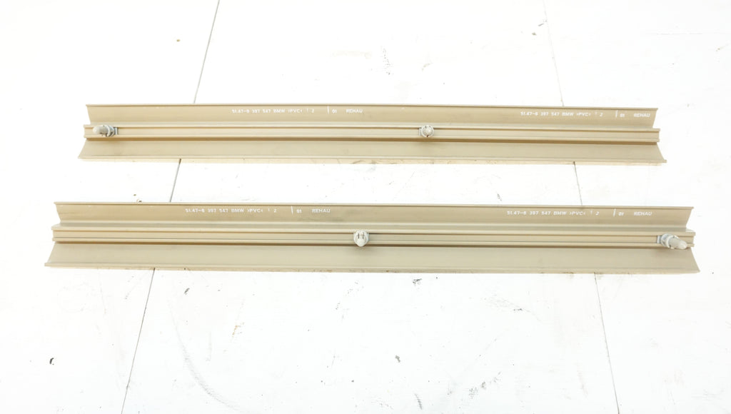 BMW Z3 DOOR SILL KICK PANEL TRIM BEIGE (PAIR) 8397547 Proper Parts Co