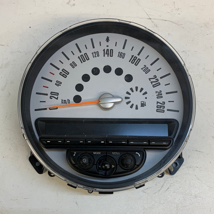 MINI R60 Countryman Speedometer Gauge KPH 9232430 *DAMAGED*