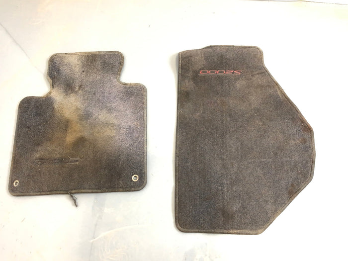 Honda AP1 S2000 Graphite Black Carpet Floor Mat Set 83600-S2A-A00ZA