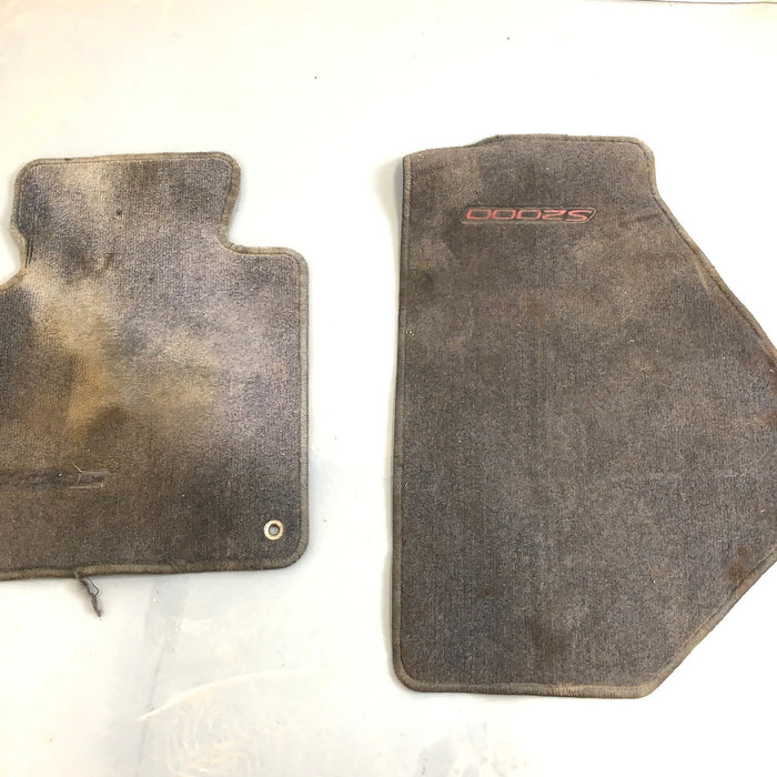 Honda AP1 S2000 Graphite Black Carpet Floor Mat Set 83600-S2A-A00ZA