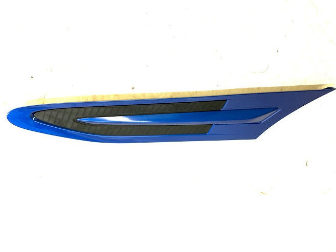 Subaru BRZ Left/Driver Side Fender Garnish Vent Trim WR Blue Pearl 91112Ca07