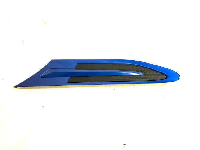 Subaru BRZ Left/Driver Side Fender Garnish Vent Trim WR Blue Pearl 91112Ca07