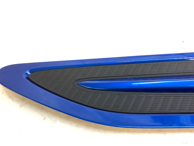 Subaru BRZ Left/Driver Side Fender Garnish Vent Trim WR Blue Pearl 91112Ca07