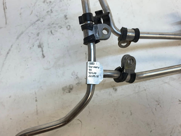 Audi B8 S4 3.0T High Pressure Fuel Line Pipe Rail 06E127501AA