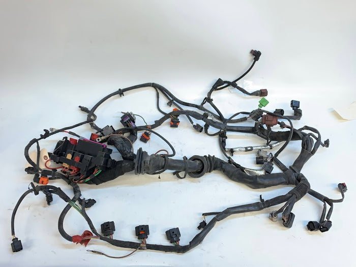 Audi B8/8K S4 3.0L V6 Main Engine Wiring Harness 8K1971072NS *DAMAGED*