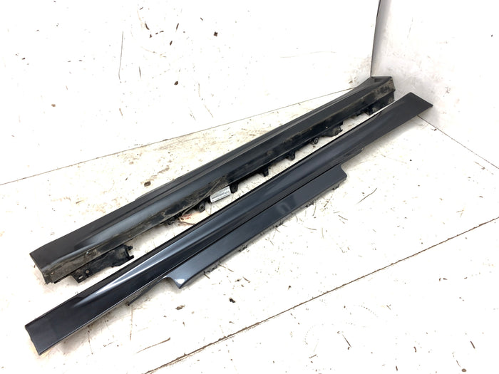 BMW F32 F33 4 Series M Sport Left/Right Side Skirt Set Mineral Grey Metallic (B39) 8054539/8054540