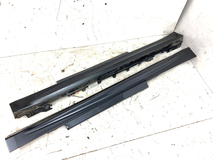 BMW F32 F33 4 Series M Sport Left/Right Side Skirt Set Mineral Grey Metallic (B39) 8054539/8054540