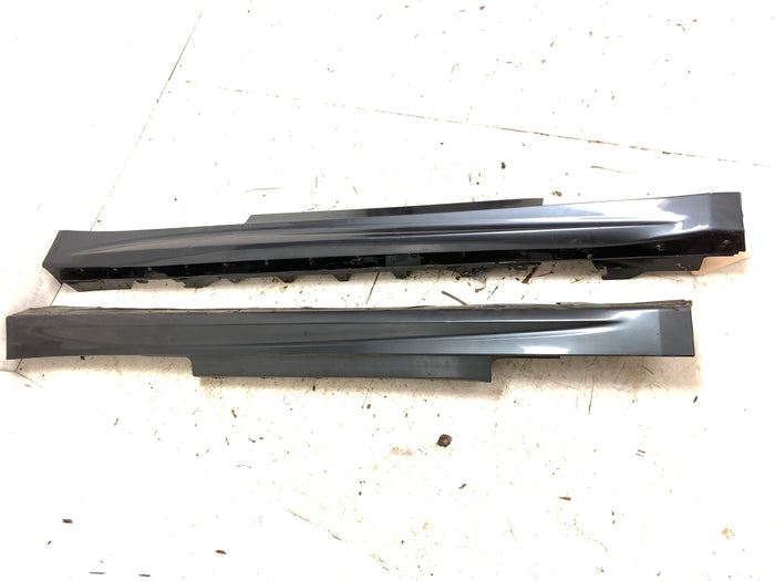 BMW F32 F33 4 Series M Sport Left/Right Side Skirt Set Mineral Grey Metallic (B39) 8054539/8054540