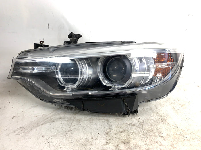 BMW F32 F33 F36 4 Series Pre-LCI Left/Driver Side Adaptive Xenon Headlight 7387551 *DAMAGED*