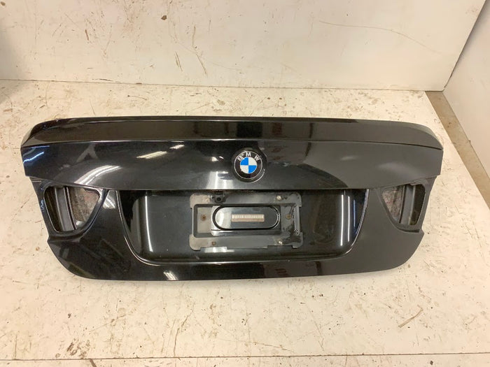 BMW E90 3 Series LCI Trunk Lid W/Spoiler Black Sapphire Metallic (475) 41627254425