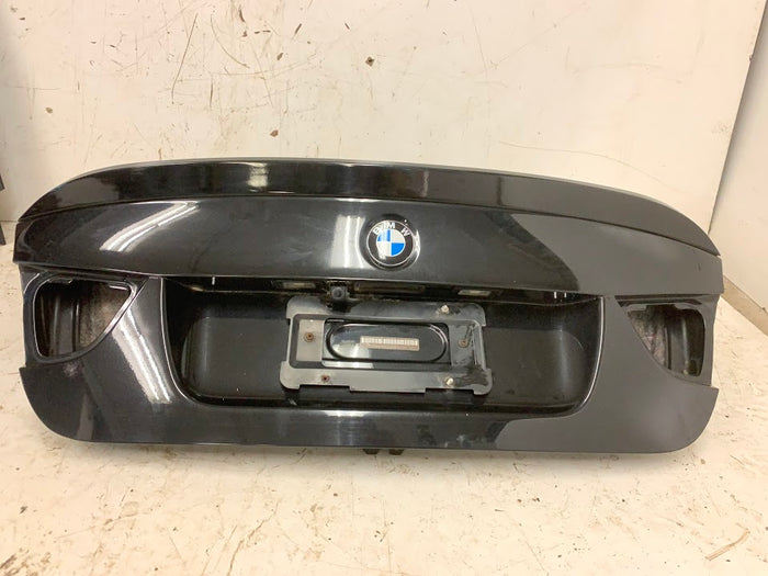 BMW E90 3 Series LCI Trunk Lid W/Spoiler Black Sapphire Metallic (475) 41627254425