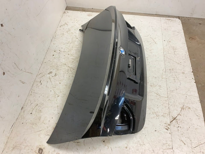 BMW E90 3 Series LCI Trunk Lid W/Spoiler Black Sapphire Metallic (475) 41627254425