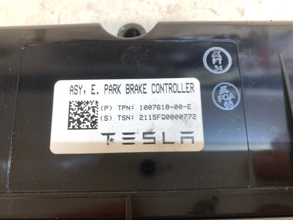 Tesla Model S Parking Brake Control Module 1007618-00-E