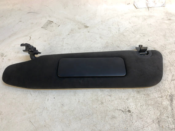 Tesla Model S Driver Side/Left Black Alcantara Sun Visor