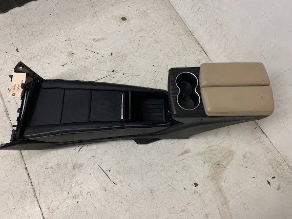 Tesla Model S Center Console W/Tan/Beige Armrest