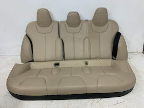 Tesla Model S Front & Rear Tan/Beige Seats