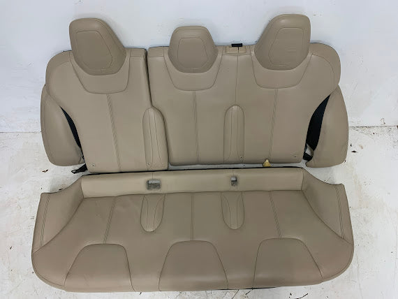 Tesla Model S Front & Rear Tan/Beige Seats