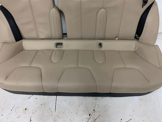 Tesla Model S Front & Rear Tan/Beige Seats