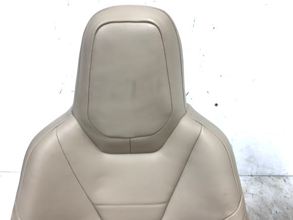 Tesla Model S Front & Rear Tan/Beige Seats