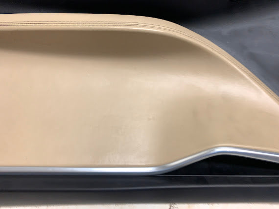 Tesla Model S Front & Rear Tan/Beige Interior Door Panels/Cards