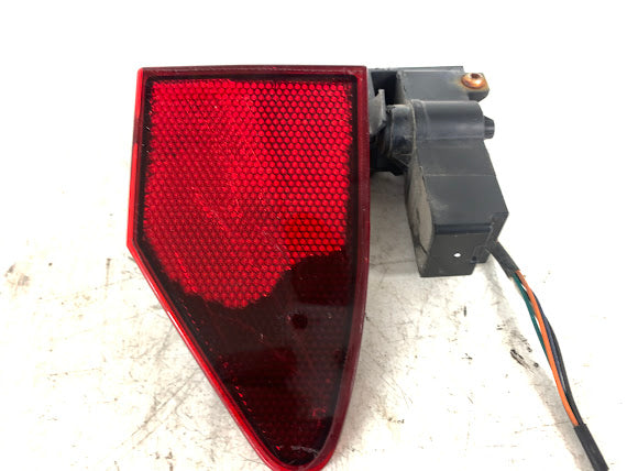 Tesla Model S Left/Driver Side Charge Port Door Reflector 1042766-00-F *DAMAGED*