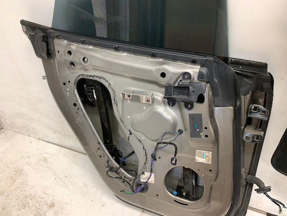 Tesla Model S Left/Driver Side Rear Door Titanium Metallic (PPTI) *NOTE*