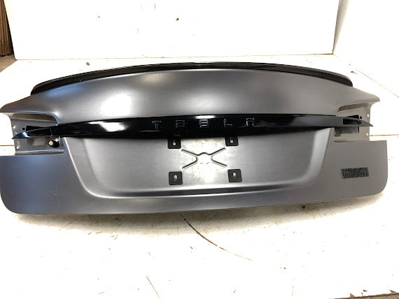 Tesla Model S Hatch/Rear Trunk Lid Titanium Metallic (PPTI) *NOTE*