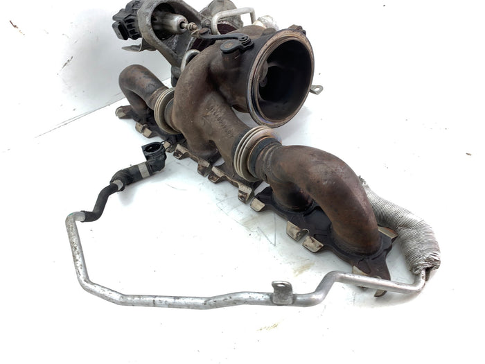 BMW F30 F32 F33 F34 F36 340i 440i B58 Turbocharger & Wastegate 7643147 *DAMAGED*