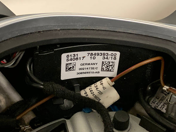 BMW F30 F31 F32 F33 F34 F36 3 & 4 Series M Sport Heated Steering Wheel W/Paddles 7849393