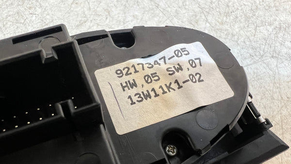 BMW E92 3 Series Left/Driver Side Master Window Switch 9217347
