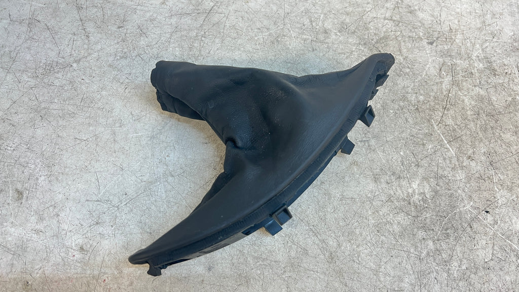 BMW E90 E91 E92 E93 3 Series Black Leather Parking Brake Handle Boot 3 ...