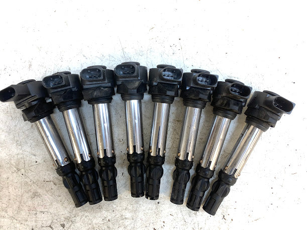 BMW E92 E93 E90 M3 S65 Engine Ignition Coil Pack Set Of 8 7841754