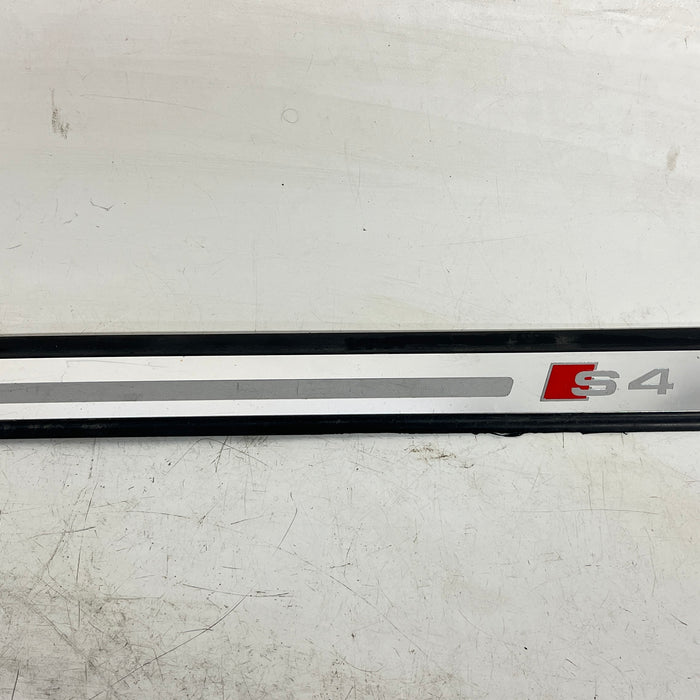 AUDI B8/8K S4 DOOR SILL TRIM FRONT LEFT 8K0853373