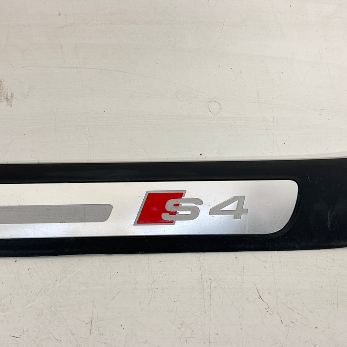 AUDI B8/8K S4 DOOR SILL TRIM REAR LEFT 8K0853375