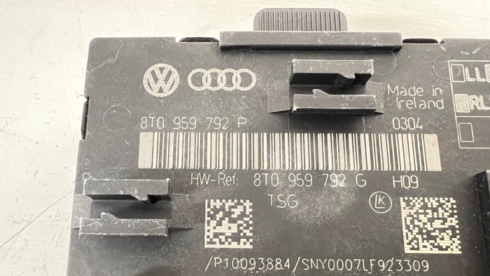 AUDI B8/8K S4 DOOR MODULE FRONT LEFT 8T0959792