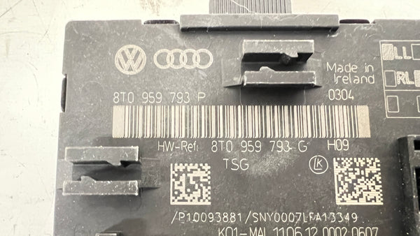 AUDI B8/8K S4 DOOR MODULE FRONT RIGHT 8T0959793