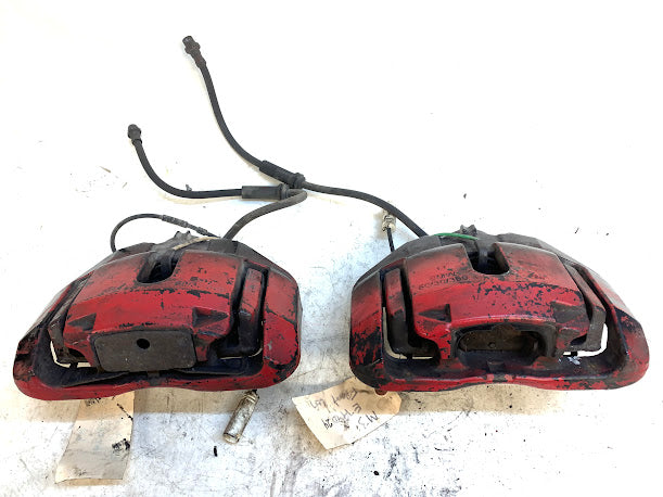 BMW E90 E92 E93 M3 Competition Tornado Rot Red Front Calipers Set 34117845133/34117845134