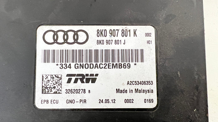 AUDI B8/8K S4 ELECTRONIC PARKING BRAKE MODULE 8K0907801K