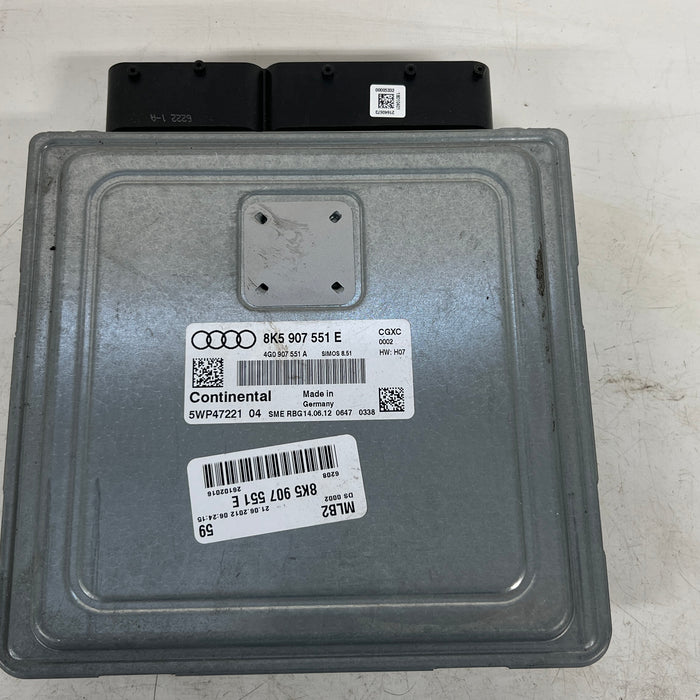 AUDI B8/8K S4 ENGINE CONTROL MODULE DME/ECU 8K5907551E