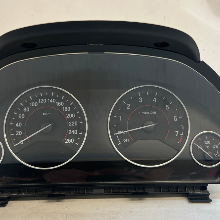 BMW F3X GAUGE CLUSTER KPH 9232895