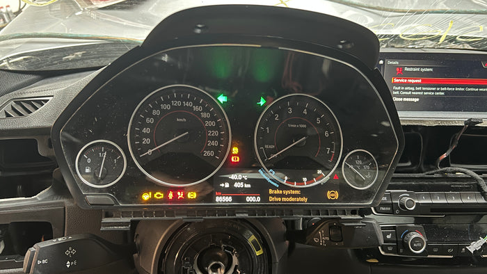 BMW F3X GAUGE CLUSTER KPH 9232895