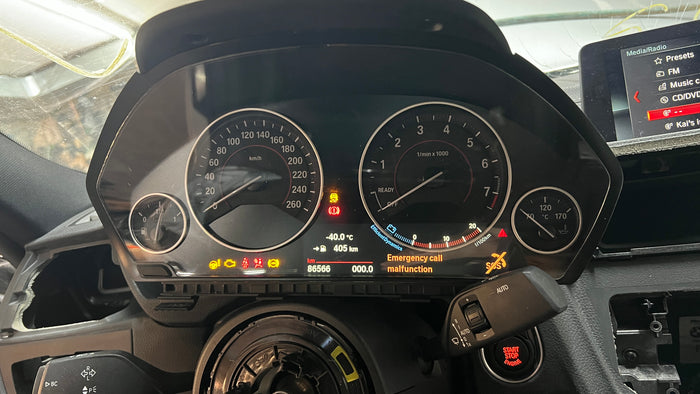 BMW F3X GAUGE CLUSTER KPH 9232895