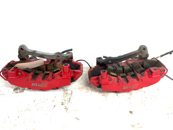 Audi 8V RS3 Red Brembo Brake Caliper Set