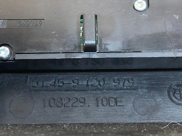 BMW E90 E92 M3 Competition Driver Switch Panel Unit Sunshade DSC OFF Trim 6970915