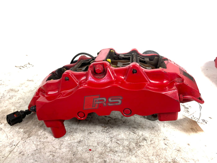 Audi 8V RS3 Red Brembo Brake Caliper Set