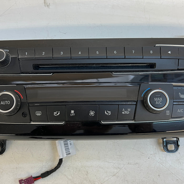 BMW F3X CLIMATE CONTROL & RADIO PANEL W/AMBIENT LIGHTING 61316832881/64119363546